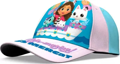 Produktbild von Gabbys Dollhouse Kinder Mädchen Basecap Baseball Kappe Mütze – Rosa / 54