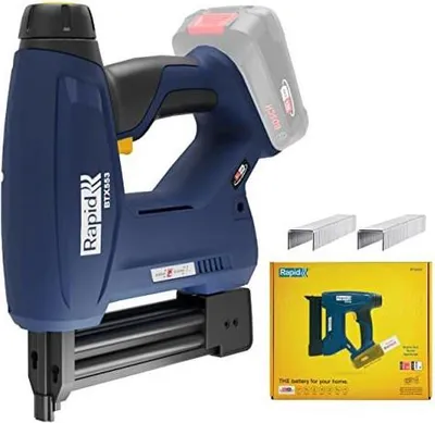 Obrázok produktu pre Elektrická sponkovačka a klincovačka RAPID BTX553, 18 V, sponky 8–20 mm a klince 15–20 mm, bez batérie