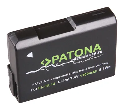 Immagine prodotto di Batteria Nikon EN-EL14 1100mAh Li-Ion Premium