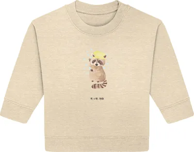 Produktbild von Mr. & Mrs. Panda Organic Baby Pullover Waschbär 12. - 18. Monat - Natural Raw - Geschenk, Fröhlich, Lustige Sprüche, Seifenblasen, Tagträumen, Plan, Waschen, Bullover