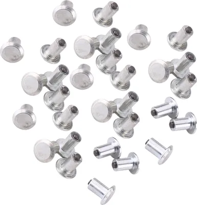 Produktbild von Reifenbolzen, Wolframstahl, 100 Stück/Set, silberne Spikes für Auto, LKW, ATV