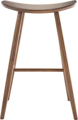Produktbild von Miliboo - Design Barhocker Walnuss H72 cm DEMORY