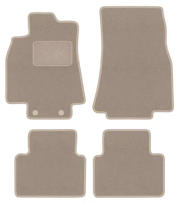 Immagine prodotto di Tappetini in moquette per Mercedes A- Klasa W169 2004-2012 (hatchback) – set 4 pezzi, beige, su misura – Wielganizator LUX