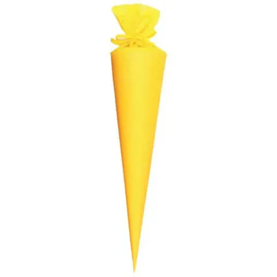 Produktbild von Goldbuch 97824 Bastelschultüte Buntkarton gelb 70 cm