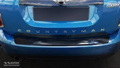 Image de Pare-chocs arrière pour Mini Countryman R60 (Acier noir)