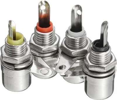 Produktbild von TEMPSA 4 Stück RCA-Phono-Chassis-Panel-Stecker