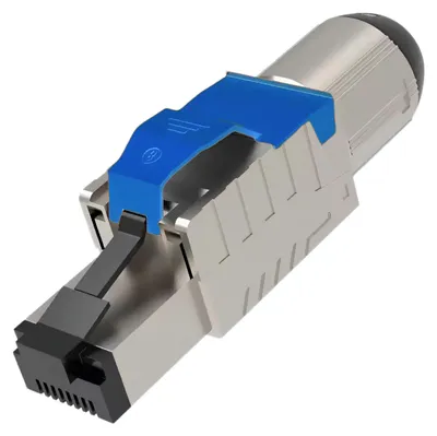 Produktbild von Netzwerkstecker Cat8 Cat8.1 RJ45 Stecker 1x Steckverbinder werkzeuglos geschirmt