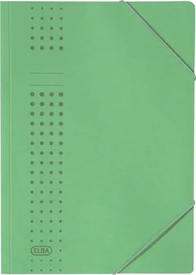 Produktbild von ELBA Eckspanner A4 grün