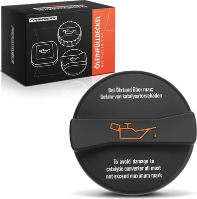 Produktbild von Frankberg 1x Ölverschlusskappe Öldeckel Ölkappe für VW Golf Polo Passat Sharan Scirocco Audi Seat Skoda