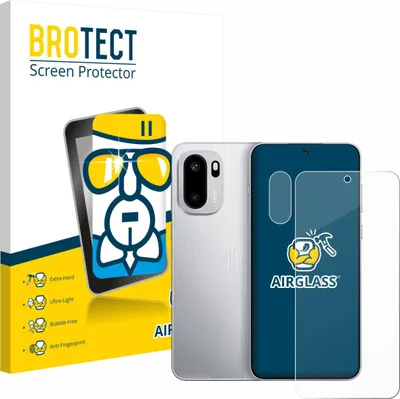 Produktbild von BROTECT Schutzglas für OnePlus Ace 6 (Display+Kamera) Schutzfolie Panzer Folie Glas Display Schutz klar