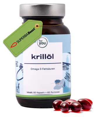 Produktbild von for you krillöl Kapseln