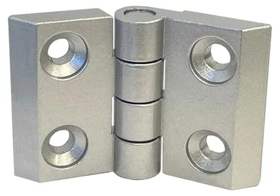 Produktbild von SCHMIDT systemprofile 10x Scharnier 64x44mm Aluminium M6 Klappscharnier