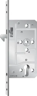 Produktbild von KFV ST-Einsteckschloss, PZ, E72, VK8, D55, 24kt, DL/DR mit Hakenfalle