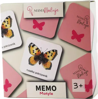 Zdjęcie produktu dla Gra Memo Motyle