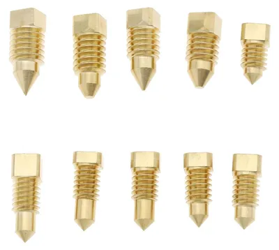 Heizkörper-Entlüftungsschrauben-Set, 10-teilig, Messing