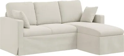 Produktbild von vidaXL Sofa Creme 178 x 134 x 80 cm Samt