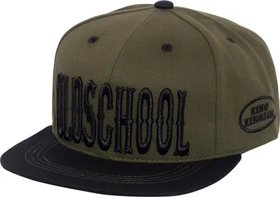 Produktbild von King Kerosin Flat Brim Cap Oldschool green/black