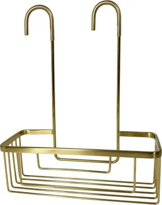 Image de SMART tablette de douche suspendue, pour robinetterie, 300x375x120 mm, or mat
