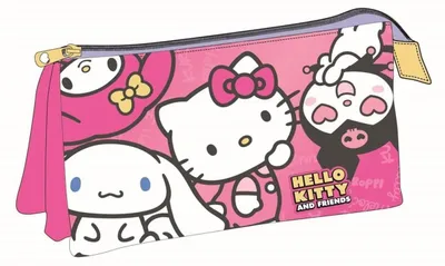 Produktbild von Cerda Group Hello Kitty And Friends Dreifach-federmäppchen One Size