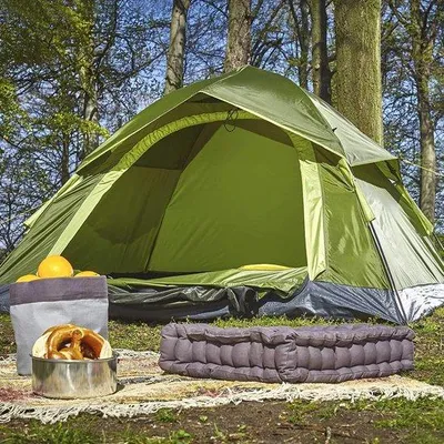 Produktbild von Famanu Campingzelt Wasserdicht - Blau