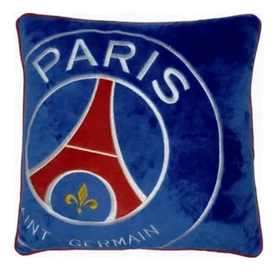 Produktbild von PSG Besticktes Samtkissen Logo - 36x36 cm - Blau