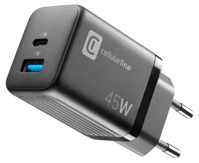 Zdjęcie produktu dla Cellularline 8018080444715, Wewnętrzna, Prąd przemienny, Czarny