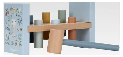 Produktbild von Klopfbank Holz - Forest Friends blau