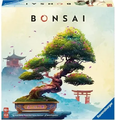 Zdjęcie produktu dla Gra Planszowa Bonsai Ravensburger, Drzewo Konstrukcyjne, Gra Rodzinna, Gra Zen i Poetycka