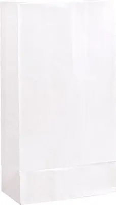 Produktbild von Unique Party 59011, Weiß, Rechteck, Papier, 12 Stück(e), 254 mm, 127 mm