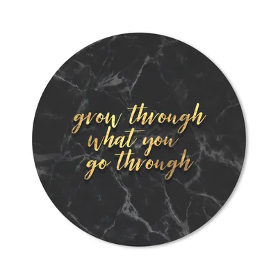Produktbild von MuchoWow® Mauspad Mousepad Zitate - Motivation - Gold - Marmor 20x20 cm - Mousepads - Maus Mat - Pad - Mausunterlage - Schreibtischmatte