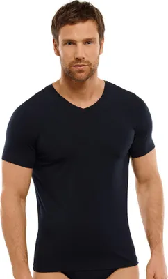 Produktbild von Schiesser Herren T-shirt V-Ausschnitt weiss 6 (2er Pack)