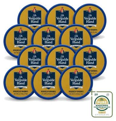 Image de 12 savons de rasage originaux "De Vergulde Hand" - 75 g - Lot de 12 pièces