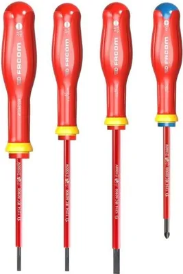 Produktbild von Facom AT4VEPB Protwist 1000V Isolierter Schraubendrehersatz 4-teilig