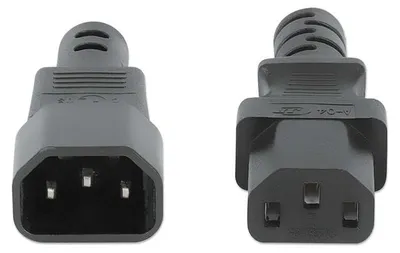 Zdjęcie produktu dla Techly C13/C14, 3m, 3 m, C13 panel, C14 panel, 250 V, 10 A