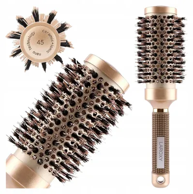 Produktbild von LAROXY Runde Haarbürste Keramik Ionic 45mm Styling