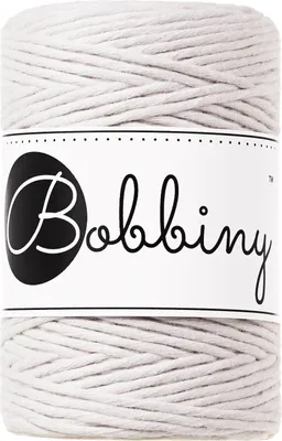 Produktbild von Bobbiny Macrame Cord 1,5 mm 100 m Mauve Schnur
