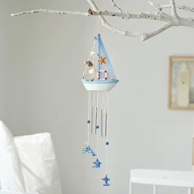 Obrázok produktu pre Zvonkohra – závesná lampa, 44 cm, stredomorský štýl, do exteriéru, interiéru, na terasu, do záhrady, do domácnosti, do kancelárie
