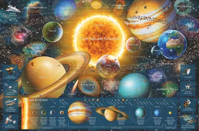 Produktbild von Ravensburger Puzzle Planeten - 5000 Teile - Lernspielzeug