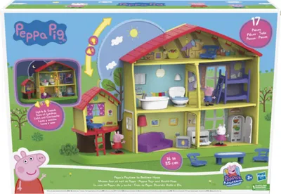 Obrázek produktu pro Prasátko Peppa Domeček se zvuky a světly + figurky.