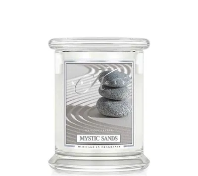 Immagine prodotto di Kringle Candle, candela profumata in barattolo, formato medio, fragranza "Mystic Sands"