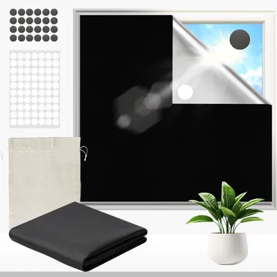 Image de Rideau occultant magnétique, 200 x 150 cm