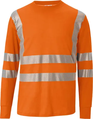 Produktbild von Kübler Reflectiq Longsleeve PSA 2 warnorange Gr. 4XL