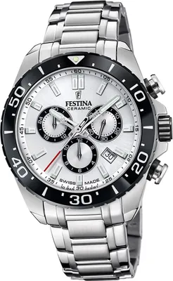 Produktbild von Festina Swiss Herren Edelstahl Armbanduhr silber D2UF20042/1