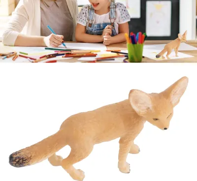 Obrázek produktu pro Liščí figurky, hračky, divoká lesní zvířata, miniaturní zvířátka, vzdělávací figurky