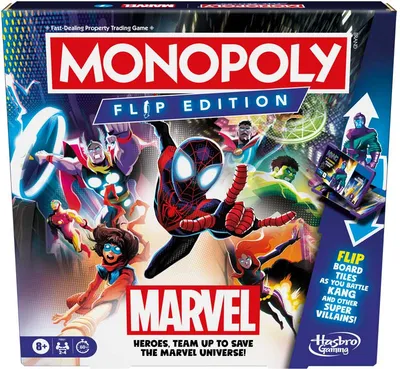 Image de Monopoly Flip Marvel