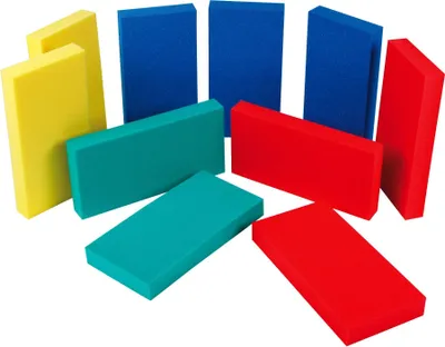 Produktbild von Sport-Thieme Schaumstoffbausteine-Set "Quader", Platte, 40x20x5 cm