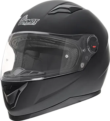 Produktbild von Germot GM 320 Helm, schwarz matt, S  (55/56)