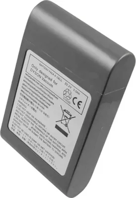 Image de Avizar, Batterie Li-ion 22.2V pour aspirateur Dyson DC35 3A 66W, Noir