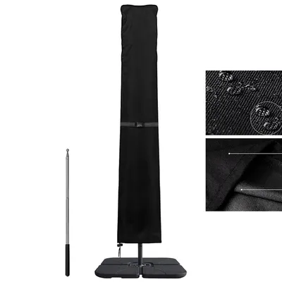 Produktbild von Schutzabdeckung Kurbelschirm, wasserdicht & UV-beständig, Winterfest, Ø bis 400 cm, für Garten- & Marktschirme