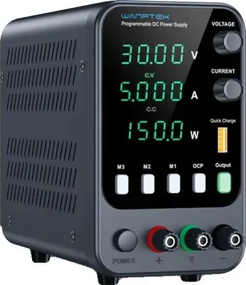 Productafbeelding van Voeding, instelbare spanning, drie geheugengroepen, APS305H, 30V, 5A